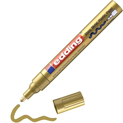 Afbeelding van Edding Paint Marker E 750 Goud Paintmarker