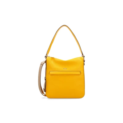 Afbeelding van PICARD Leren Handtas Schoudertas Stash Cross Bag Wintersun Oranje
