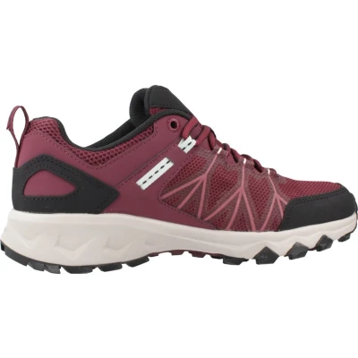 Afbeelding van Columbia PEAKFREAK II OUTDRY Outdoorschoenen, Dames, Maat: 38.5, Deep madeira/white peach Textiel/ synthetisch