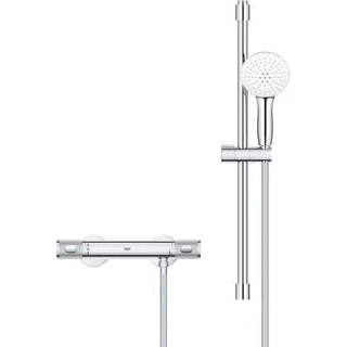 Afbeelding van GROHE Grohtherm 1000 Performance douchesysteem met glijstang 60 cm en
