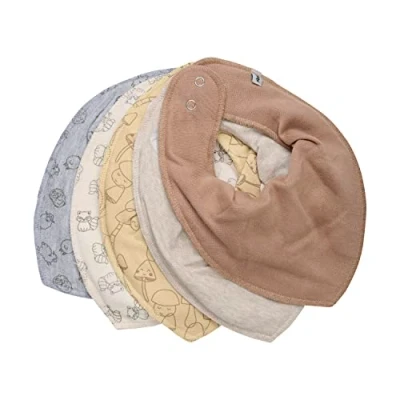 Afbeelding van Pippi made with love 5PACK Slabbetje voor kinderen, Maat: One Size, Straw