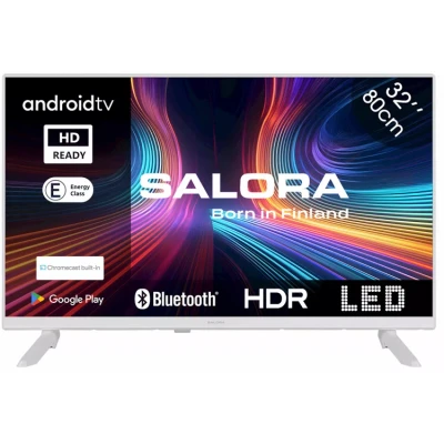 Afbeelding van Salora 32HD Android smart White led tv