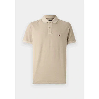Afbeelding van Tommy Hilfiger DYE REG Poloshirt, Heren, Maat: XS, Sandalwood