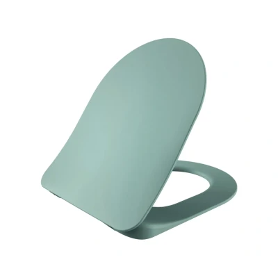Afbeelding van Sanigoods Alpha softclose toiletzitting nijlgroen