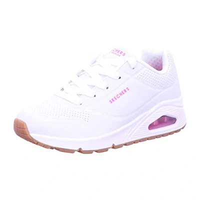 Afbeelding van Skechers Unisex UNO Stand ON AIR sneaker, wit, 28 EU