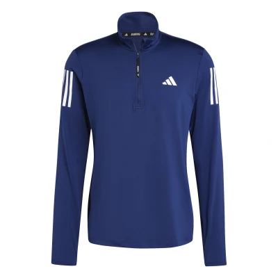 Afbeelding van adidas Performance Own the Run Sportjack met Halflange Rits Heren Blauw XS