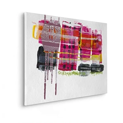 Afbeelding van Komar artprint op linnen Ruby Pink 60x90 cm (breedte x hoogte), spieraam (1 stuk)