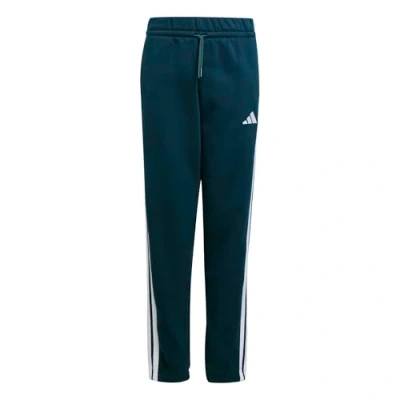 Afbeelding van adidas Uniseks Kind ESSENTIALS 3 STRIPES PANTS, aurora ivy/white, 9 10 Years
