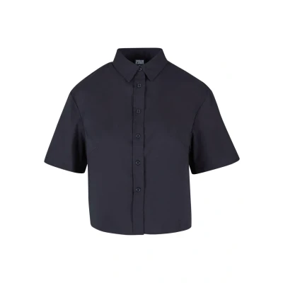 Afbeelding van Urban Classics Overhemdblouse, Dames, Maat: Large, Black