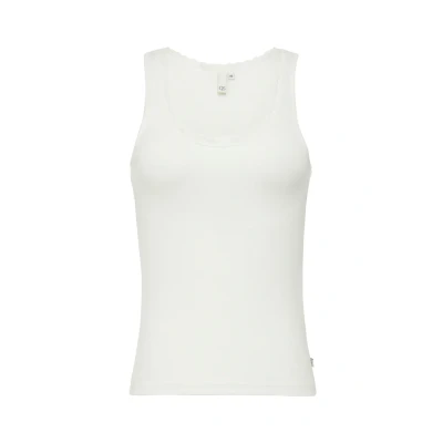 Afbeelding van QS Top, Dames, Maat: Large, Ecru