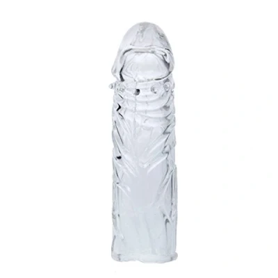 Afbeelding van BAILE FOR HIM Sleeve Clear Realistic 13 Cm Penis Seksspeeltjes Ring Sex Toy voor Mannen