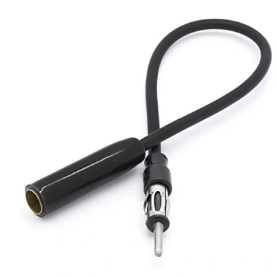 Afbeelding van adapter Universe auto antenneverlenging, 30 cm, kabel, DIN ISO bus op stekker, radio voor universeel