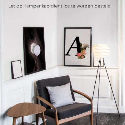 Afbeelding van Umage Tripod lampenstandaard voor vloerlamp 109 cm hoog Zwart