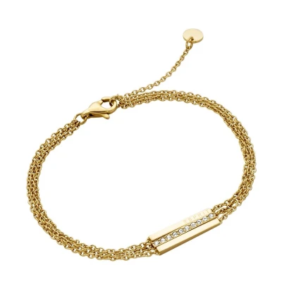 Afbeelding van Esprit Luna Armband Staal geelgoudverguld Goudkleurig