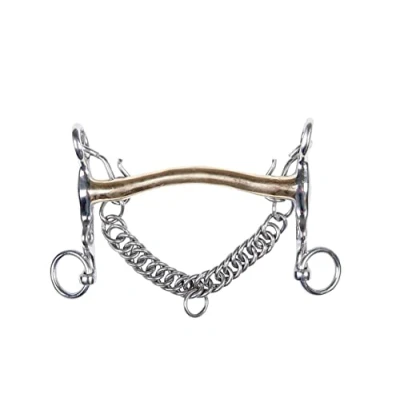 Afbeelding van HKM Babystangetje Argentaan 16mm Schaar 5cm 15,5cm
