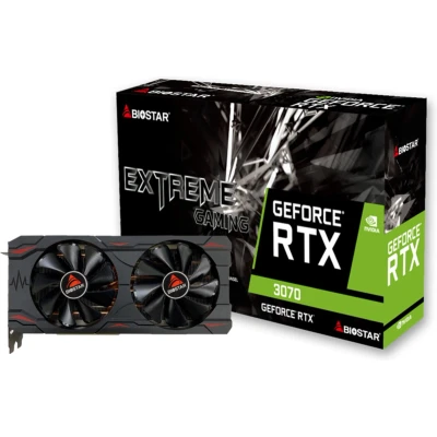 Afbeelding van Biostar VN3706RM82 videokaart NVIDIA GeForce RTX 3070 8 GB GDDR6