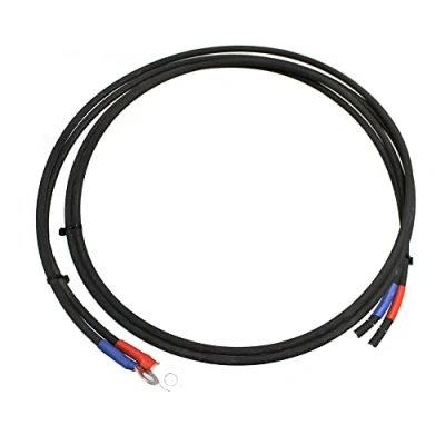 Afbeelding van Basic accukabel 2 x 6 mm², 1,5 m M8 ringogen verbindingskabel solar laadregelaar batterij