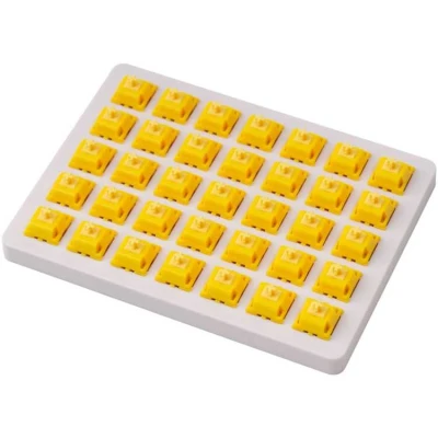 Afbeelding van Keychron Gateron Cap V2 Golden Yellow Switch Set