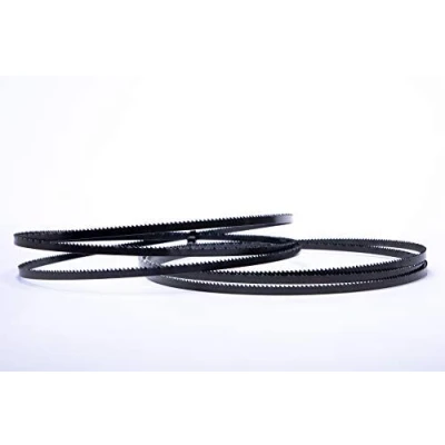 Afbeelding van Set van 2 hoogwaardige bandzaagbladen, 1490 x 6 0,4 mm, 14 tpm gereedschapsstaal, zaagband voor Scheppach Basa 1 etc., hout, multiplex, aluminium, kunststof enz.