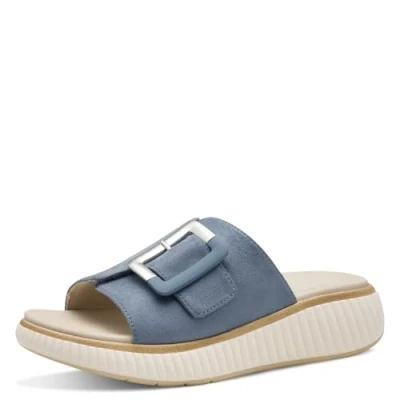 Afbeelding van Jana Damessandalen Vegan Sandalen, denim, 39 EU