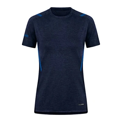 Afbeelding van T shirt Challenge Marine gemeleerd/royal / 40