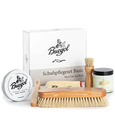 Afbeelding van Burgol Shoe Care Set Basic Schoenverzorgingsset basis (099) Kleurloos