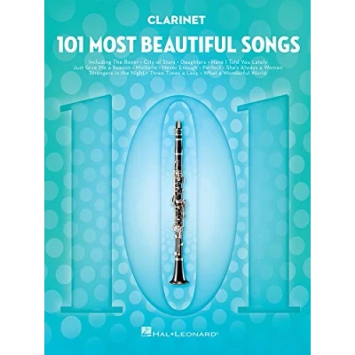 Afbeelding van 101 Most Beautiful Songs: For Clarinet