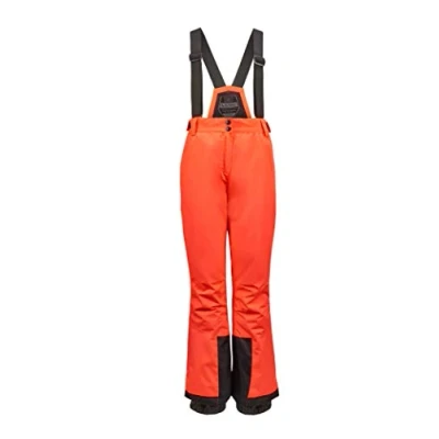 Afbeelding van Killtec Erielle functionele damesbroek met afneembare bandjes, randbescherming en sneeuwvanger, neon koraal, 34