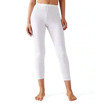 Afbeelding van Damart Lange onderbroek, netstof, Wit., XS
