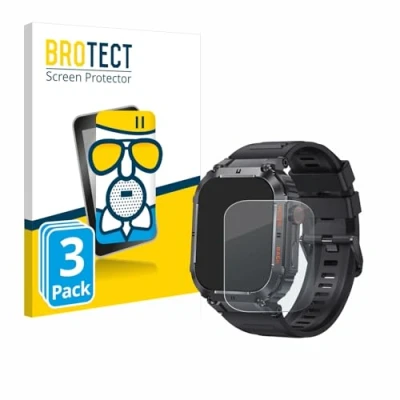 Afbeelding van BROTECT Screenprotector voor Denver SWC 191 Folie Beschermfolie Beschermglas matte (3 Stuks)