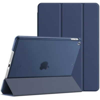 Afbeelding van JETech Hoes voor iPad 10,2 inch (2021/2020/2019 model, 9e/8e/7e Generatie), Case met Automatisch Wekken/Slapen (Diep Marineblauw)