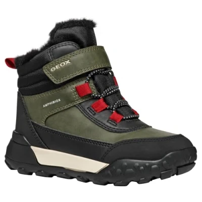 Afbeelding van Geox J Trekkyup Boy B ABX, kinderbuit, Dk Groen Zwart, 37 EU
