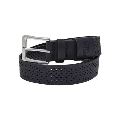 Afbeelding van Urban Classics Unisex Gürtel Double Thorn Buckle Canvas Belt black S/M