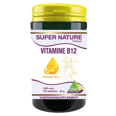 Afbeelding van Snp Vitamine B12 1000 Mcg, 100 tabletten