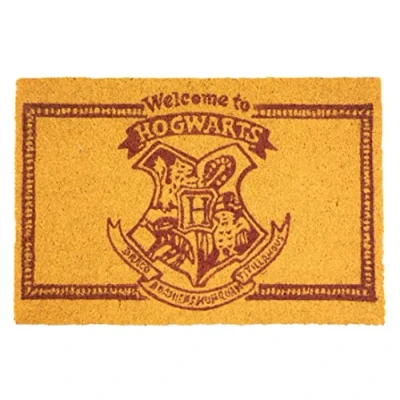 Afbeelding van SD TOYS Harry Potter deurmat van kokosvezel en vinyl, antislip, geel, 60 x 40 cm