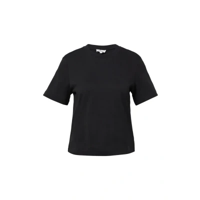 Afbeelding van s.Oliver Tshirt basic, Dames, Maat: 38, Schwarz