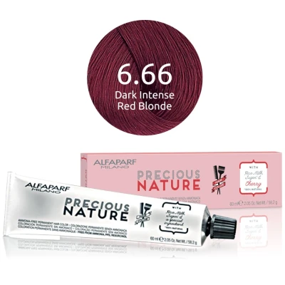 Afbeelding van Alfaparf Precious Nature Ammonia Free Permanent Hair Color 6.66 60 ml