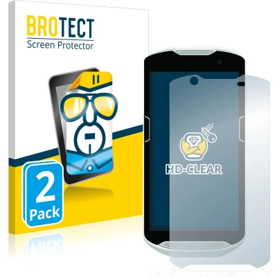 Afbeelding van BROTECT Screenprotector voor Zebra TC52 Folie Beschermfolie transparant (2 Stuks)