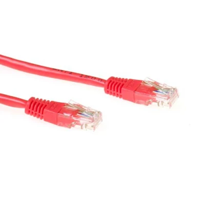 Afbeelding van ACT IB8505 U/UTP CAT6 Patchkabel Rood 5 meter