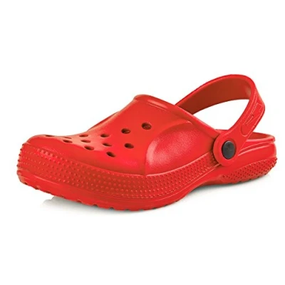 Afbeelding van Ladeheid Clogs Kinderen Tuinschoenen Lichte Kinderschoenen Meisjes Jongens Rood 35 LA KL 055