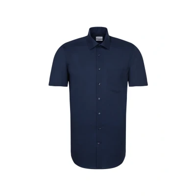 Afbeelding van Seidensticker Regular FIT Overhemd, Heren, Maat: 38, Blue