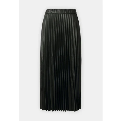 Afbeelding van VILA Vimiriam MIDI Skirt Plooirok, Dames, Maat: 42, Black