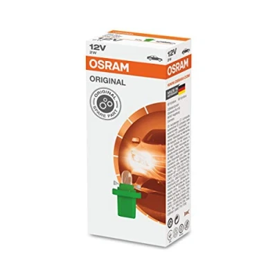 Afbeelding van OSRAM ORIGINAL 2722MF Autolampen 12 2 Gloeilampfitting B8.5d