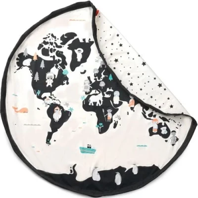 Afbeelding van Play&amp;Go Worldmap opbergzak