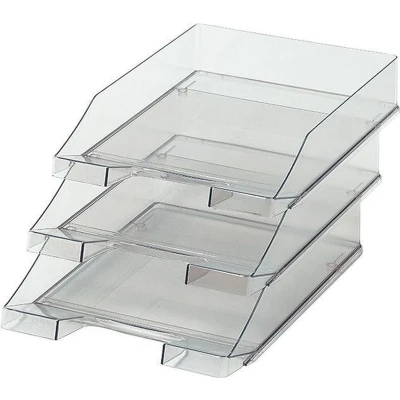 Afbeelding van Han Ha 1026 X 24 Brievenbak A4 Standaard Transparant Grijs