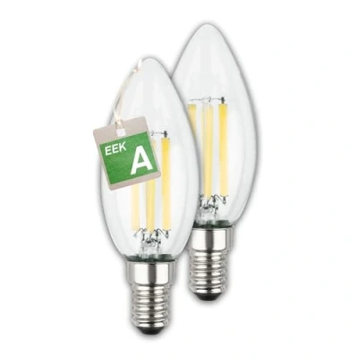 Afbeelding van Briloner Leuchten Led verlichting Ultra efficiënte lichtbron EEK A, 2 pack, E14