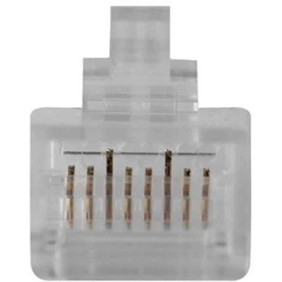 Afbeelding van ACT TD168M RJ45 (8P/8C) CAT6 Unshielded Modulaire Connector 25 stuks