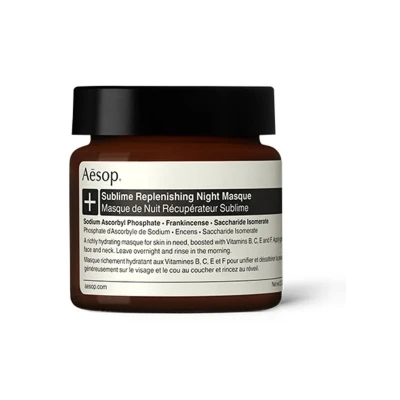 Afbeelding van Aesop Sublime Replenishing Night Masque gezichtsmasker 60 ml