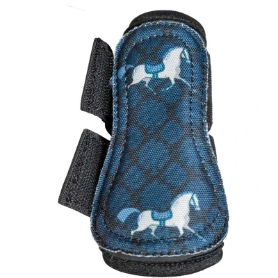 Afbeelding van Allround beschermers met paardenmotief zwart SH