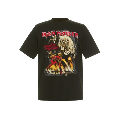 Afbeelding van JP1880 Tshirt print, Heren, Maat: 7XL, Schwarz